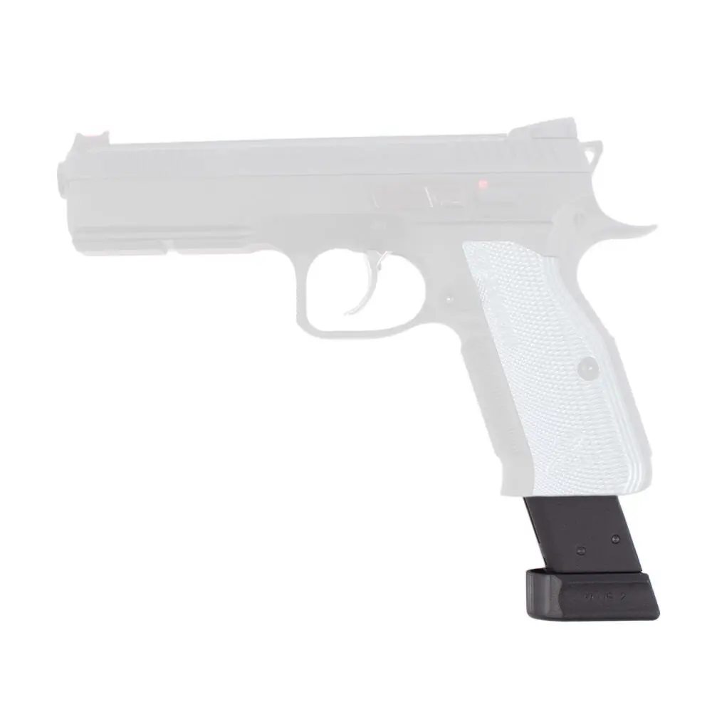 Weitere Ansicht des schwarzen Gasmagazins für die ASG CZ Shadow 2