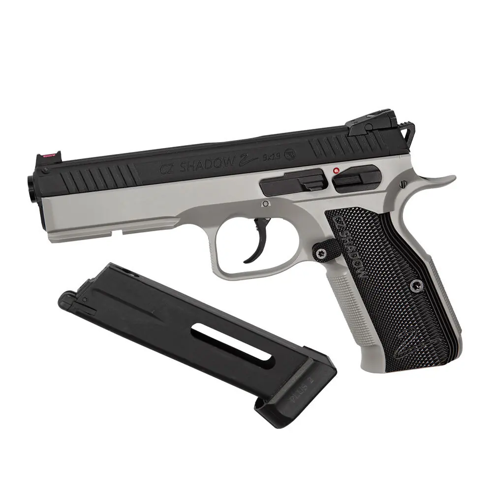 Weitere Ansicht der ASG CZ Shadow 2 Airsoftpistole in Urban Grey