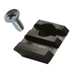 MagRail Universal Magazinboden-Adapter fuer MantisX, Oberseite mit Picatinny-Schiene und Schraube