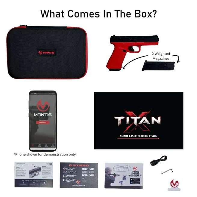 Mantis TitanX 701 – Smart Laser Trainingspistole (Glock 19), Ansicht 2