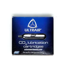 Fünf ULTRAIR CO2-Kapseln mit je 12 g Füllung