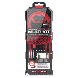 Real Avid Gun Boss Multi-Kit Reinigungsset im Kaliber .243 / .260 / 6,5 mm in der Verpackung