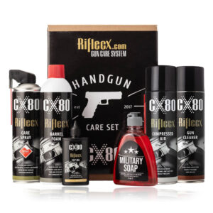 Rifle CX Handgun Set achtteiliges Reinigungsset für Kurzwaffen