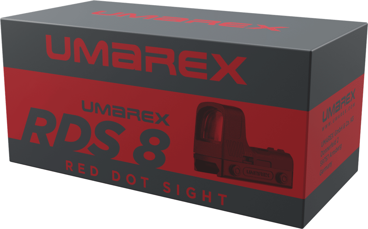 Umarex RDS 8 Leuchtpunktvisier, 8 MOA, C-More-Fuß und Picatinny – Bild 4