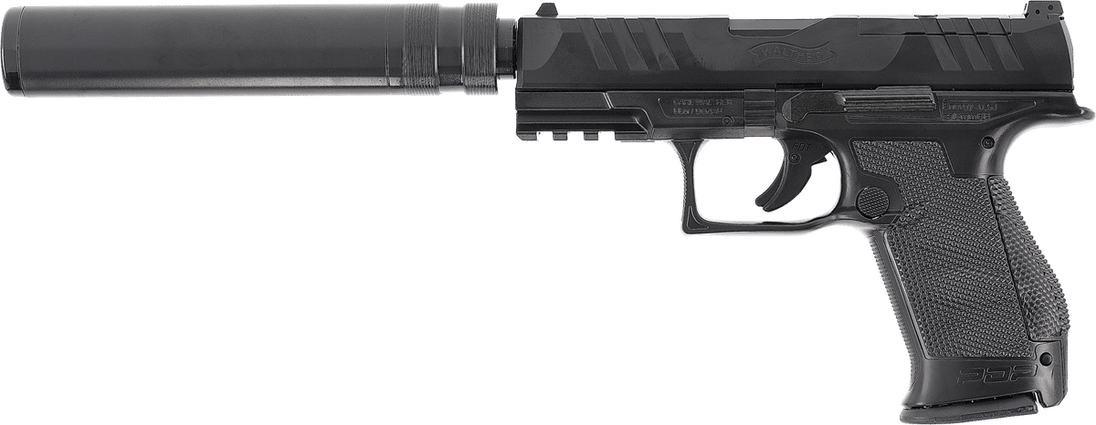 Walther PDP Compact 4 Zoll Airsoft Federdruckpistole, 6 mm BB