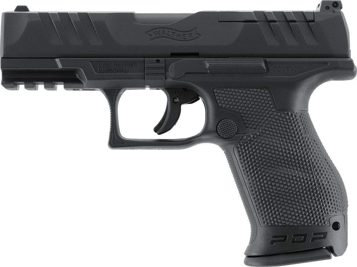 Walther PDP Compact 4 Zoll Airsoft CO2-Pistole ohne Blowback, 6 mm BB
