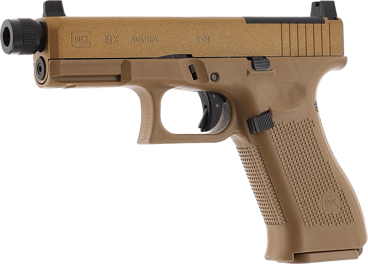 GLOCK G19X MOS Airsoft CO2-Pistole, 6 mm BB – Bild 2