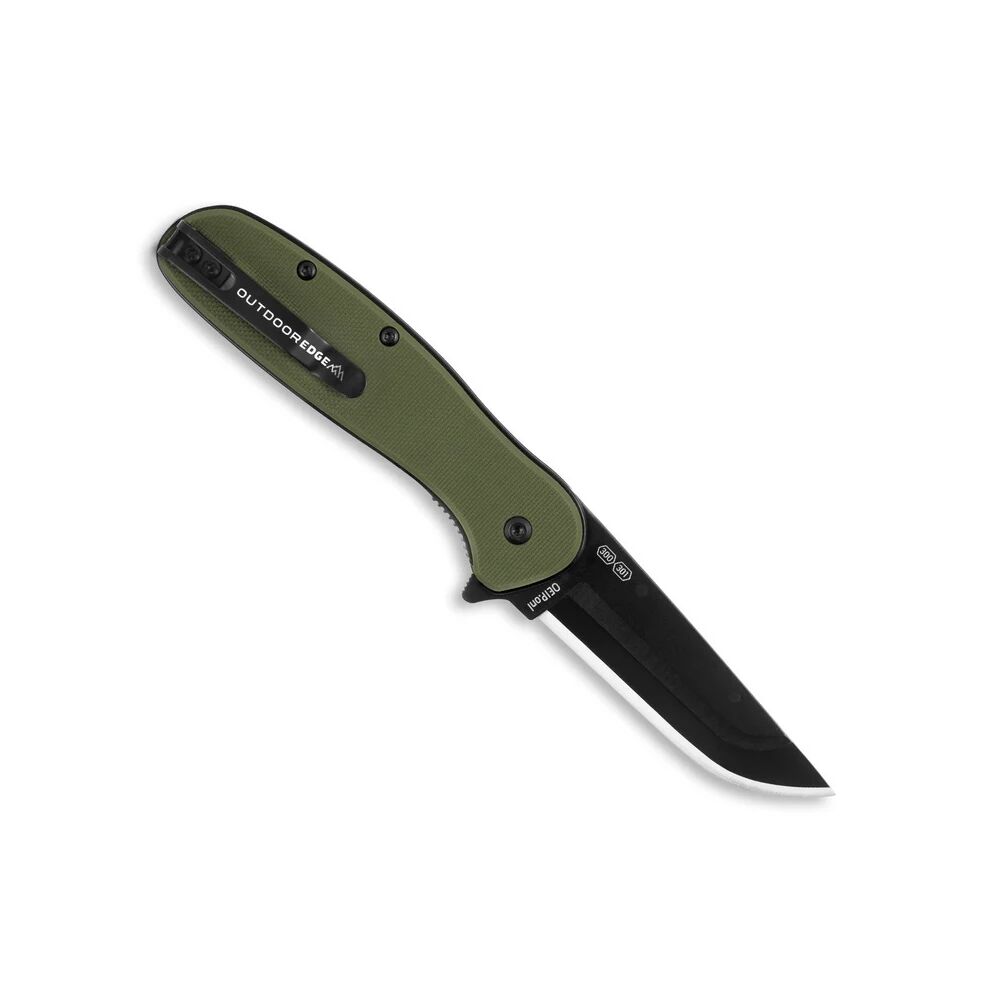 Outdoor Edge RAZOR VX2 Klappmesser mit Wechselklingen Grün – Bild 2