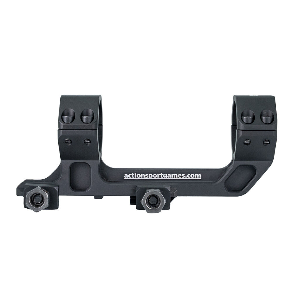 ASG STRIKE SYSTEMS Low Optic Mount 30 mm Picatinny Schwarz – Bild 2