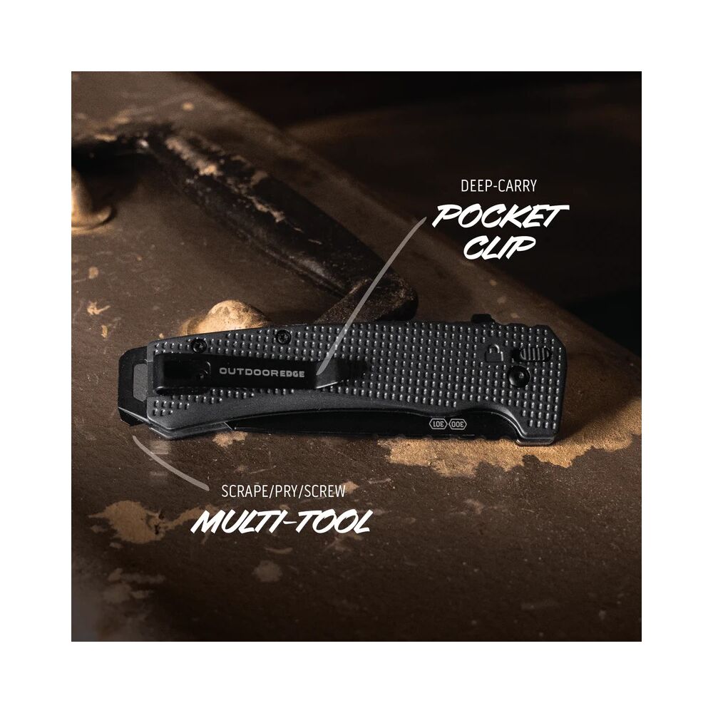 Outdoor Edge RAZOR XD3 Multifunktionsmesser mit Wechselklingen Grau – Bild 4