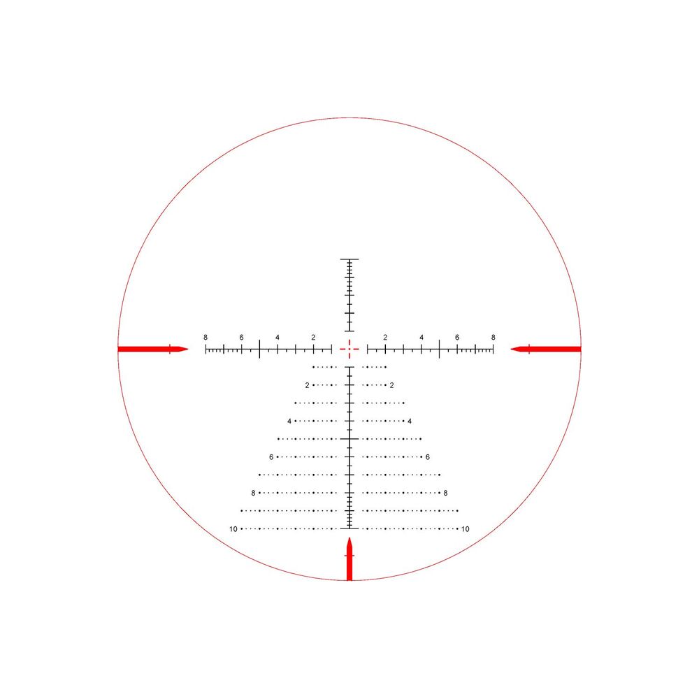 KECK Optics RS Breeze HD-Zielfernrohr 6-24x44 FFP, IR-G2A Absehen beleuchtet – Bild 5