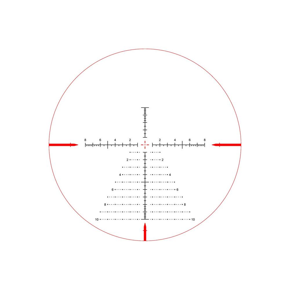 KECK Optics RS Precision ED-Zielfernrohr 5-25x56 FFP, IR-G2A Absehen, 34mm Tubus – Bild 5