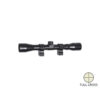 ASG 4X32 Zielfernrohr mit High Mount Ring 25,4x21x11mm schwarz