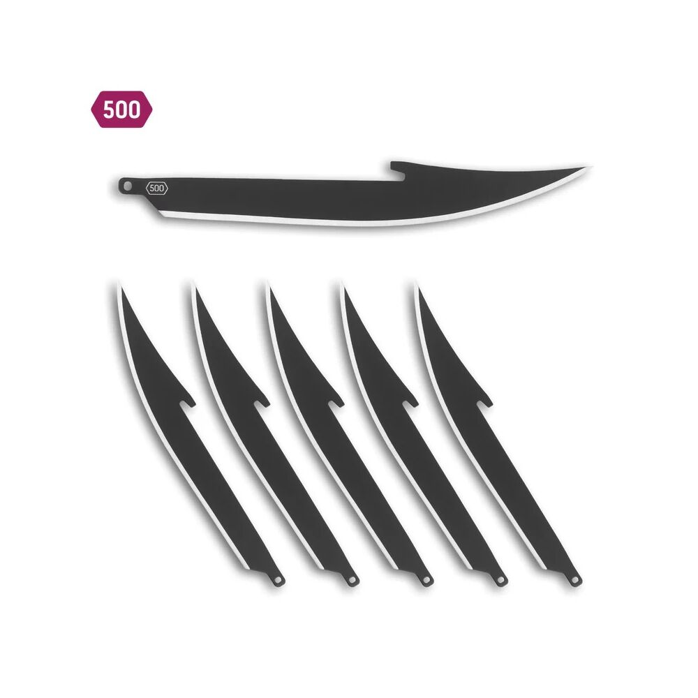 Outdoor Edge 5.0" Boning / Fillet Wechselklingen 6er Pack Black Oxide Ersatzklingen