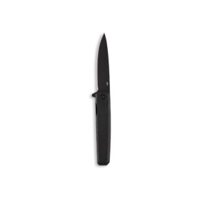 Outdoor Edge PELEUS Klappmesser 18,5 cm Flipper Messer mit schwarzer Clip-Point Klinge & G10 Griff