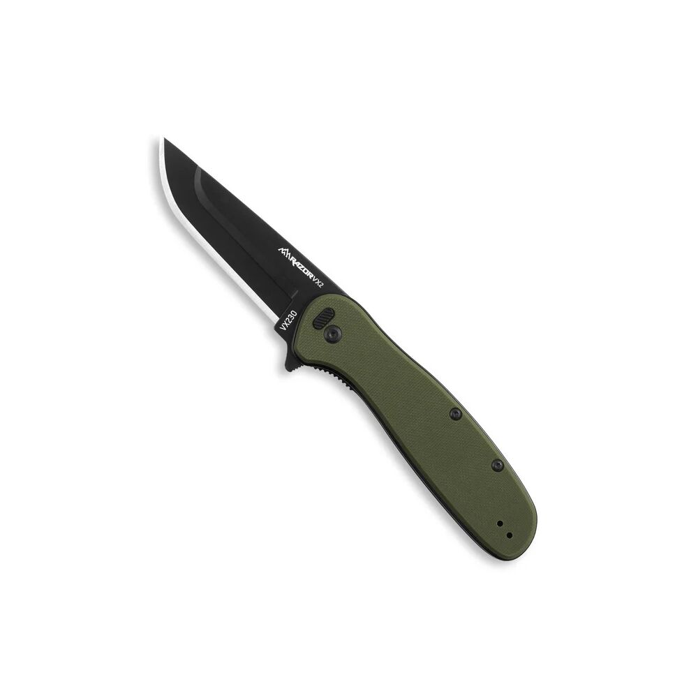 Outdoor Edge RAZOR VX2 Klappmesser mit Wechselklingen Grün