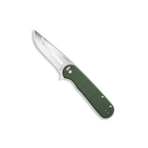 Outdoor Edge RAZOR VX3 Klappmesser mit Wechselklingen Grün mit Micarta-Griff
