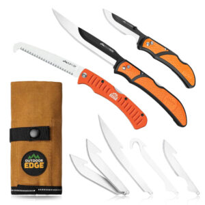 Outdoor Edge Razor-Guide Messer Set mit Wechselklingen
