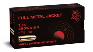 GECO 7,65 Browning Full Metal Jacket, 50 Stück