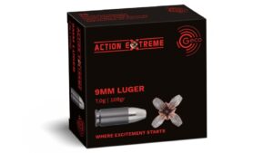 GECO 9 mm Luger Action Extreme 7,0g/108gr, 20 Stück