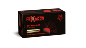 GECO .357 Magnum Hexagon 11,7g/180gr, 50 Stück