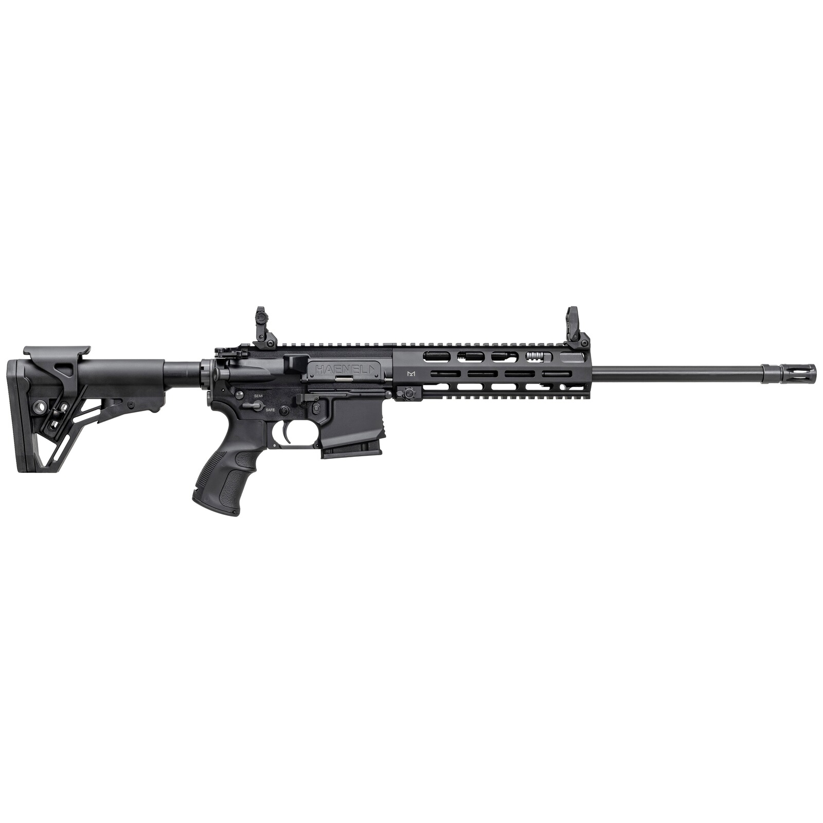 Haenel Selbstladebüchse CR 223 M-LOK Handschutz, .223 Rem., 423 mm, Direktabzug 3.200 g, Handschutz kurz, Schwarz