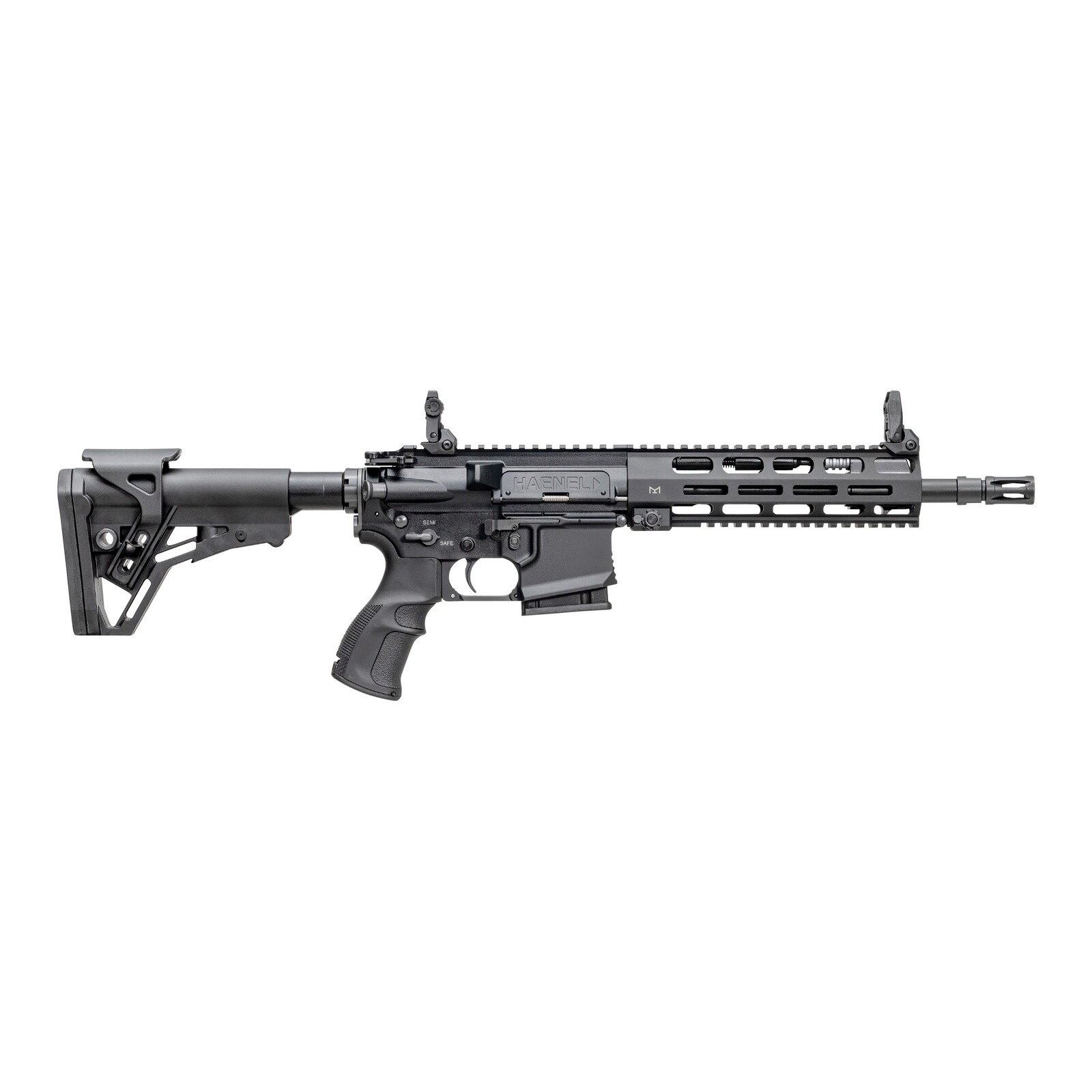 Haenel Selbstladebüchse CR 223 M-LOK Handschutz, .223 Rem., 254 mm, Direktabzug 3.200 g, Handschutz kurz, Schwarz