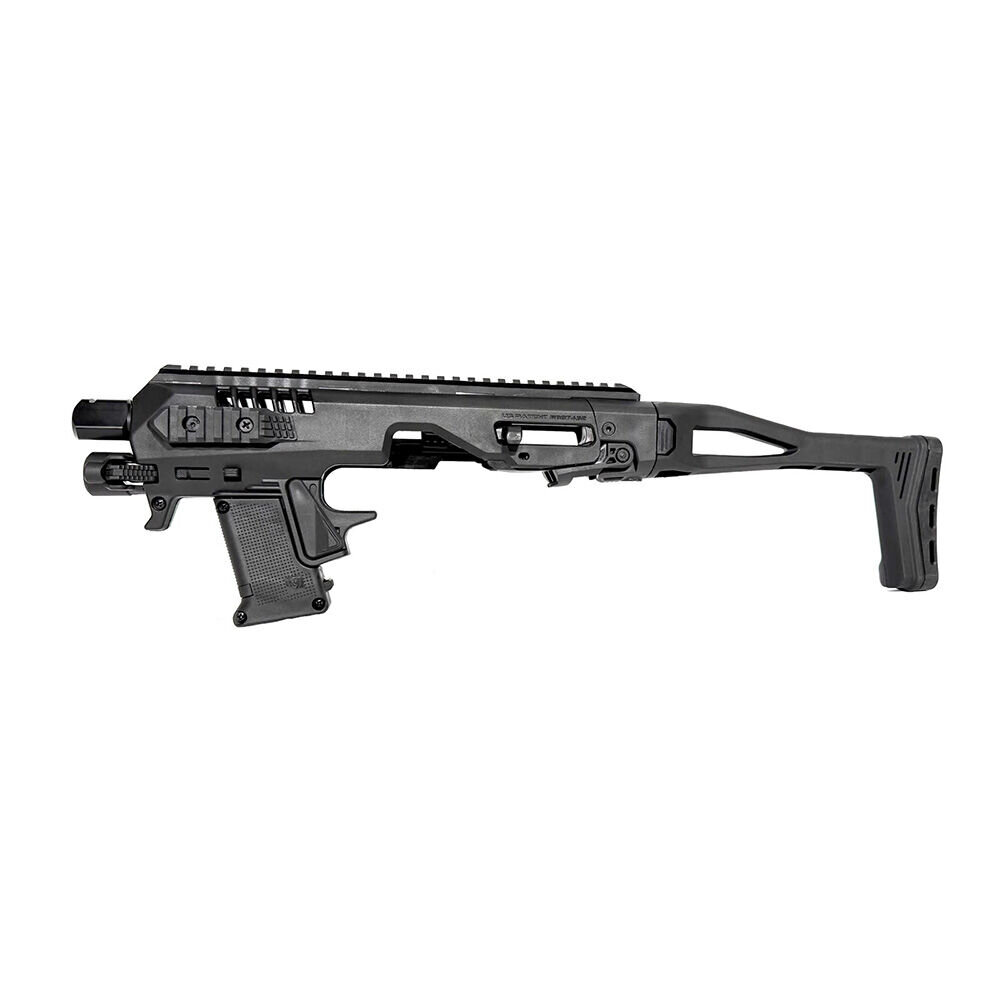 Micro Roni Gen 4X Anschlagschaft für Glock 17/19/45 Gen 6, schwarz