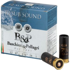 Baschieri & Pellagri 12/67,5 1 BIS F2 Subsound Trap 2,4mm 28g, Stück 12/67,5, 25 Stück