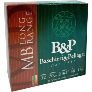Baschieri & Pellagri 12/70 4MB Long Range 3,5mm 36g, 25 Stück