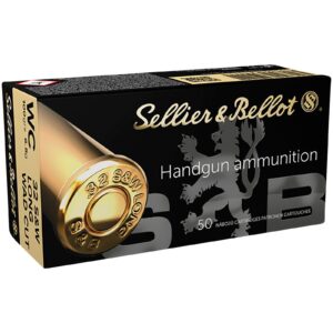 Sellier & Bellot .32 S&W long Wadcutter 6,5g/100grs., 50 Stück