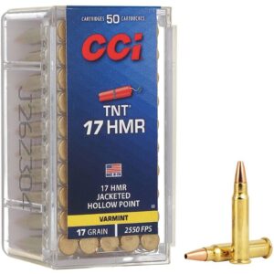 CCI .17 Hornady (HMR) TNT-Hohlspitz 1,1g/17grs., 50 Stück