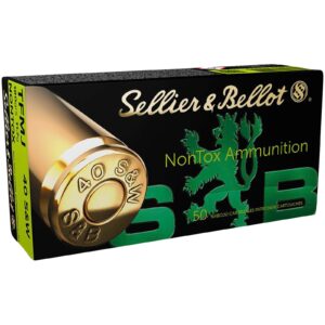 Sellier & Bellot .40 S&W TFMJ NonTox 11,7g/180grs., 50 Stück