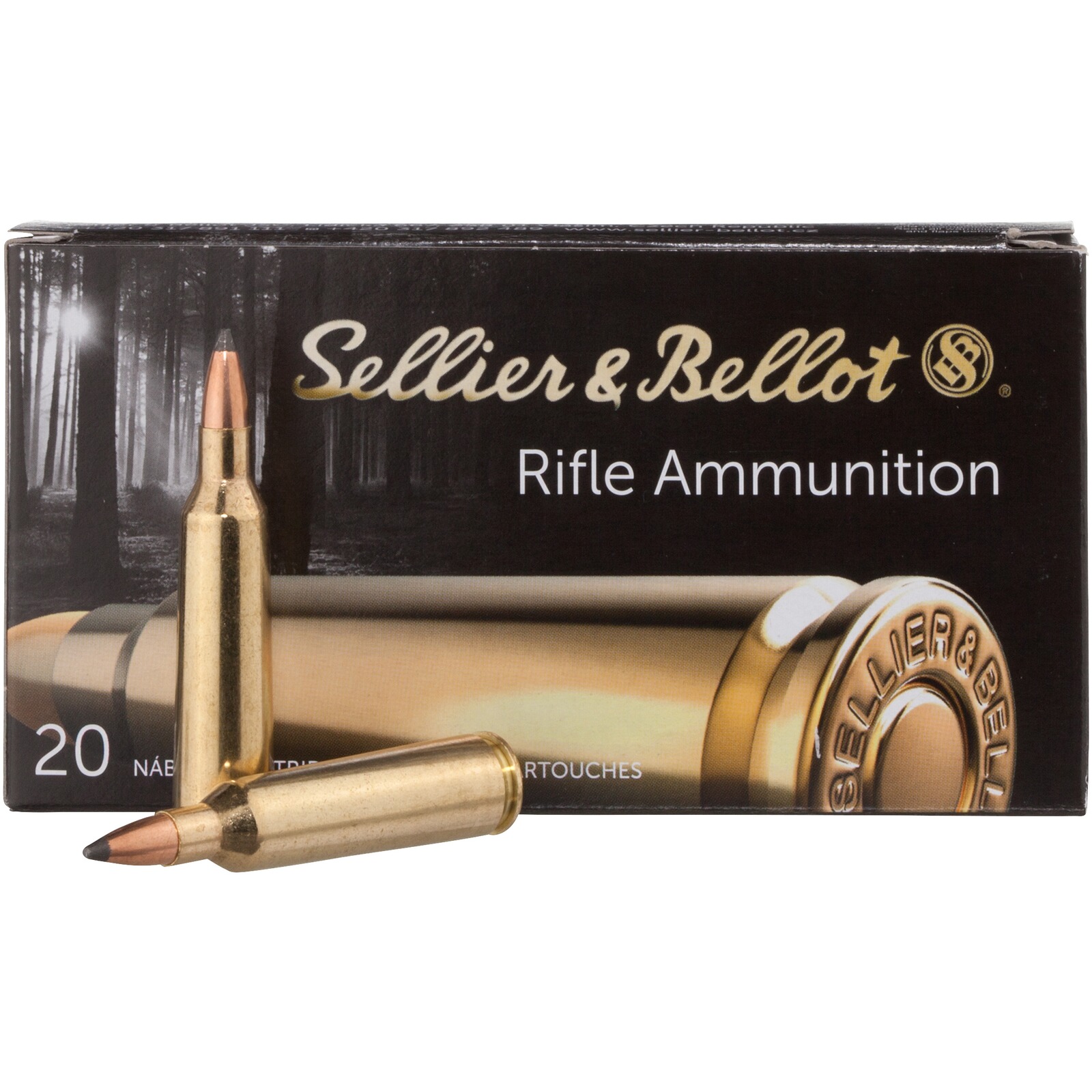 Sellier & Bellot .22-250 Rem. Sierra Game King 3,6g/55grs., 20 Stück