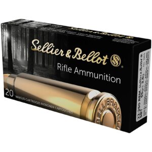 Sellier & Bellot .22-250 Rem. Sierra Game King 3,6g/55grs., 20 Stück
