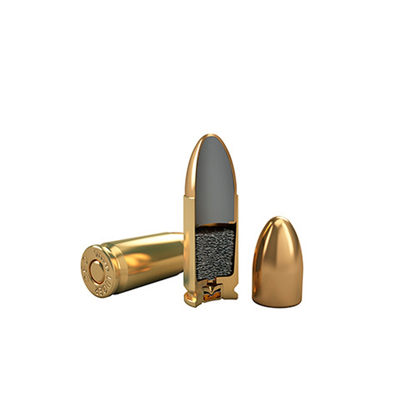 Magtech 9 mm Luger Vollmantel 8,0g/124grs., 50 Stück