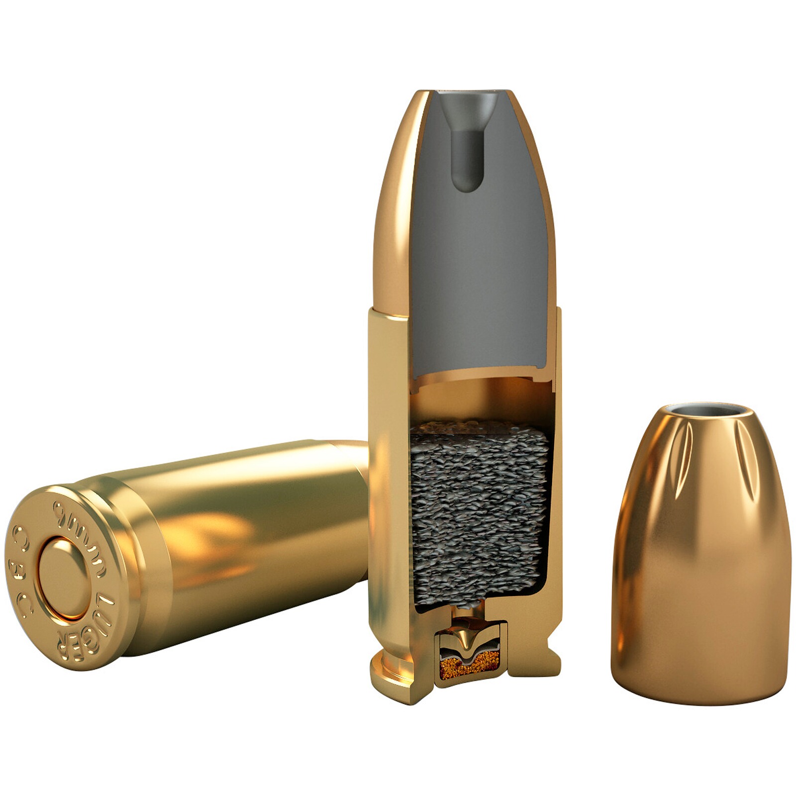 Magtech 9 mm Luger JHP 9,5g/147grs., 50 Stück