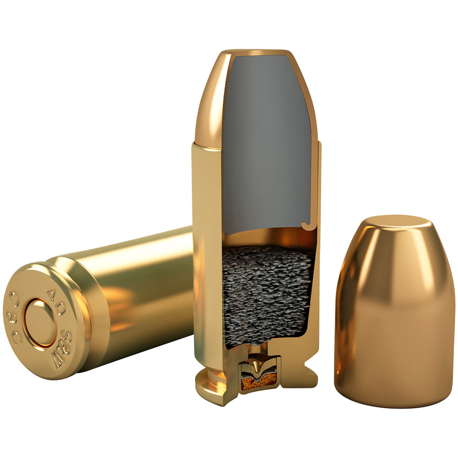 Magtech .40 S&W FMJ-Flat 11,66g/180grs., 50 Stück