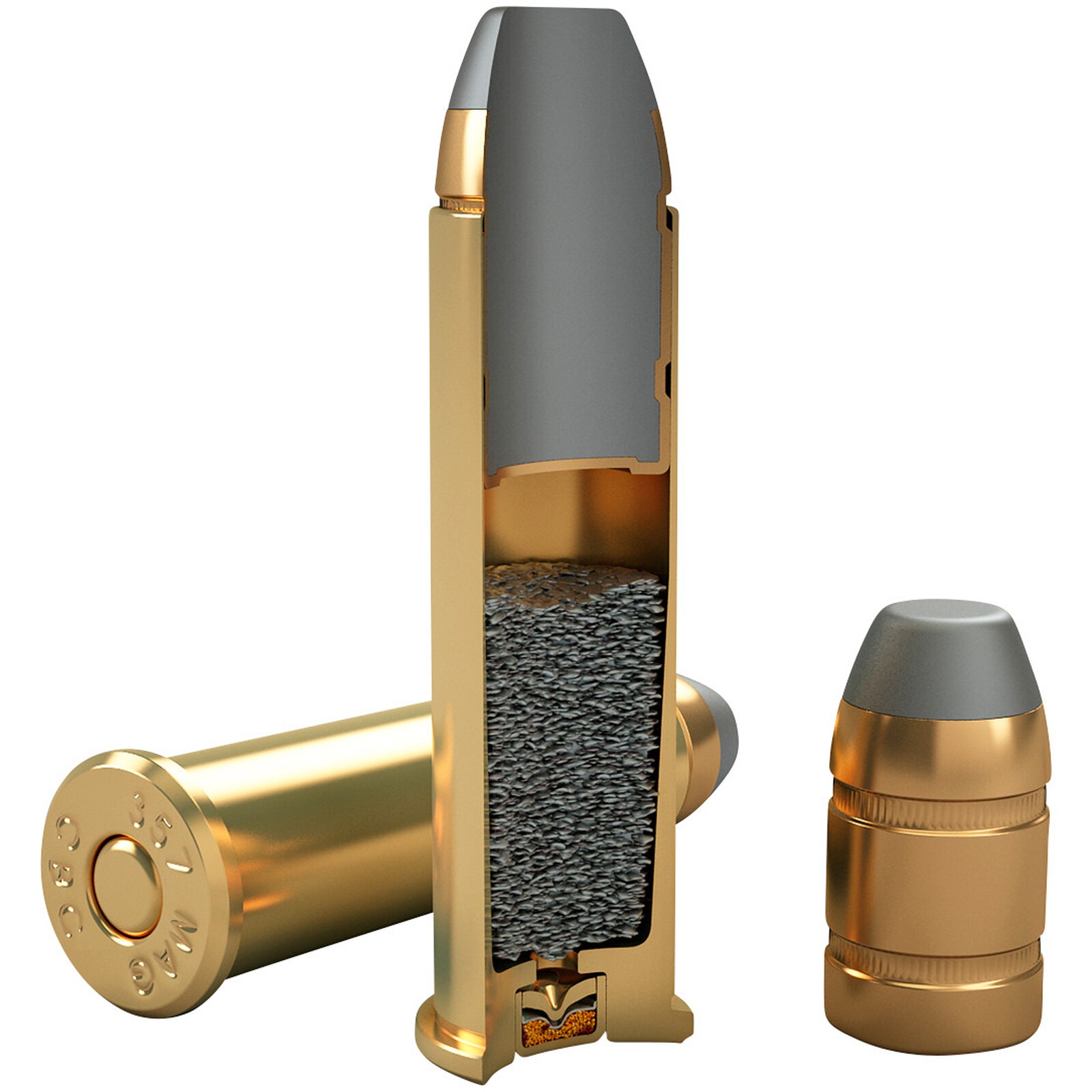 Magtech .357 Magnum SJSP 10,24g/158grs., 50 Stück