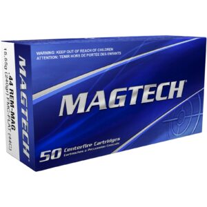 Magtech .44 Remington Magnum Vollmantel Flachkopf 15,6g/240grs., 50 Stück