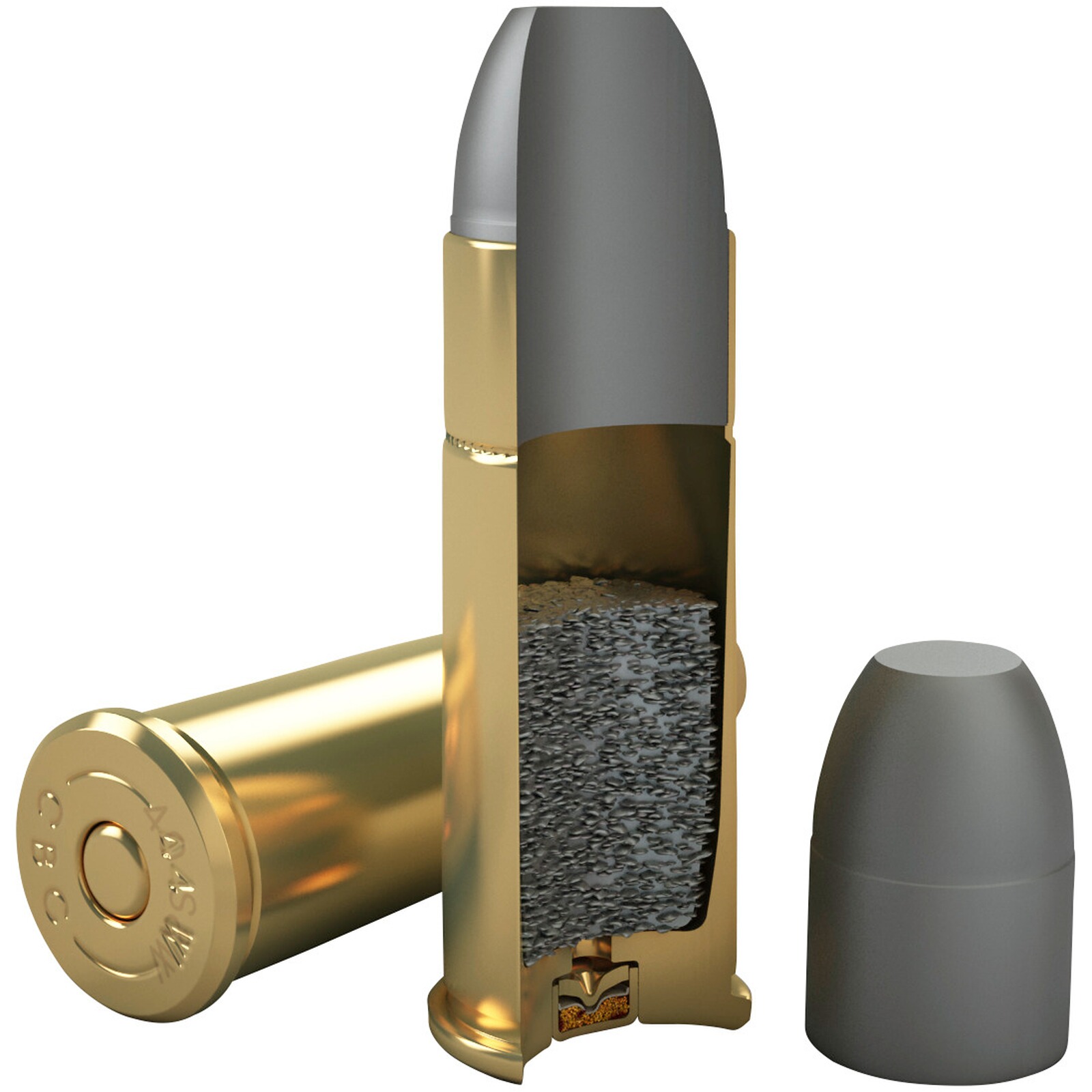 Magtech .44-40 Win. Blei Flachkopf 13,0g/200grs., 50 Stück