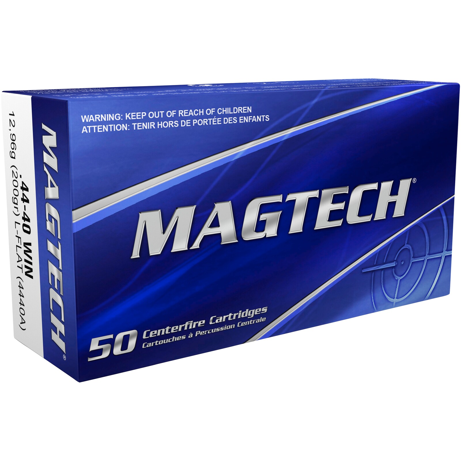 Magtech .44-40 Win. Blei Flachkopf 13,0g/200grs., 50 Stück