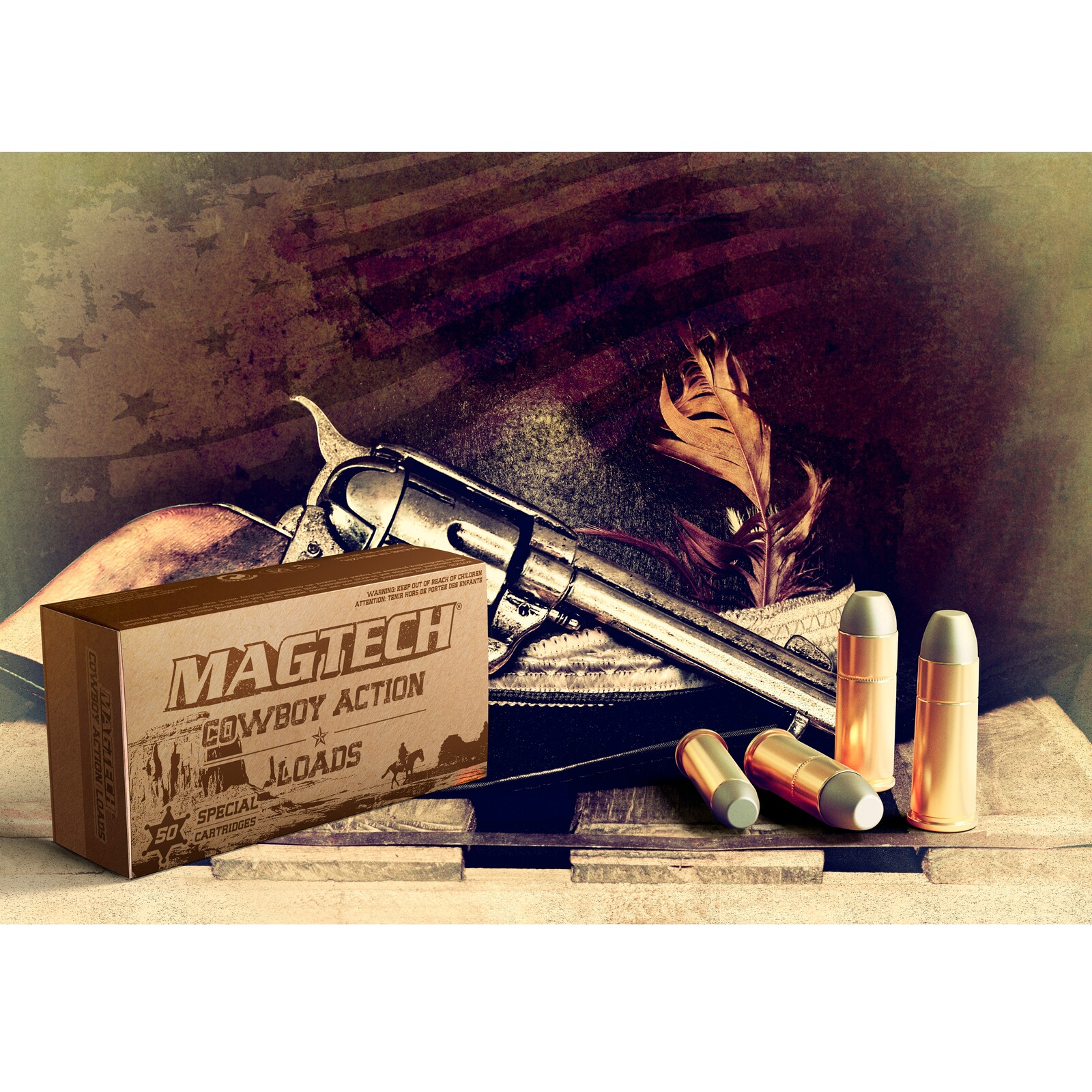 Magtech .38 Special Blei Flachkopf 10,2g/158grs., 50 Stück
