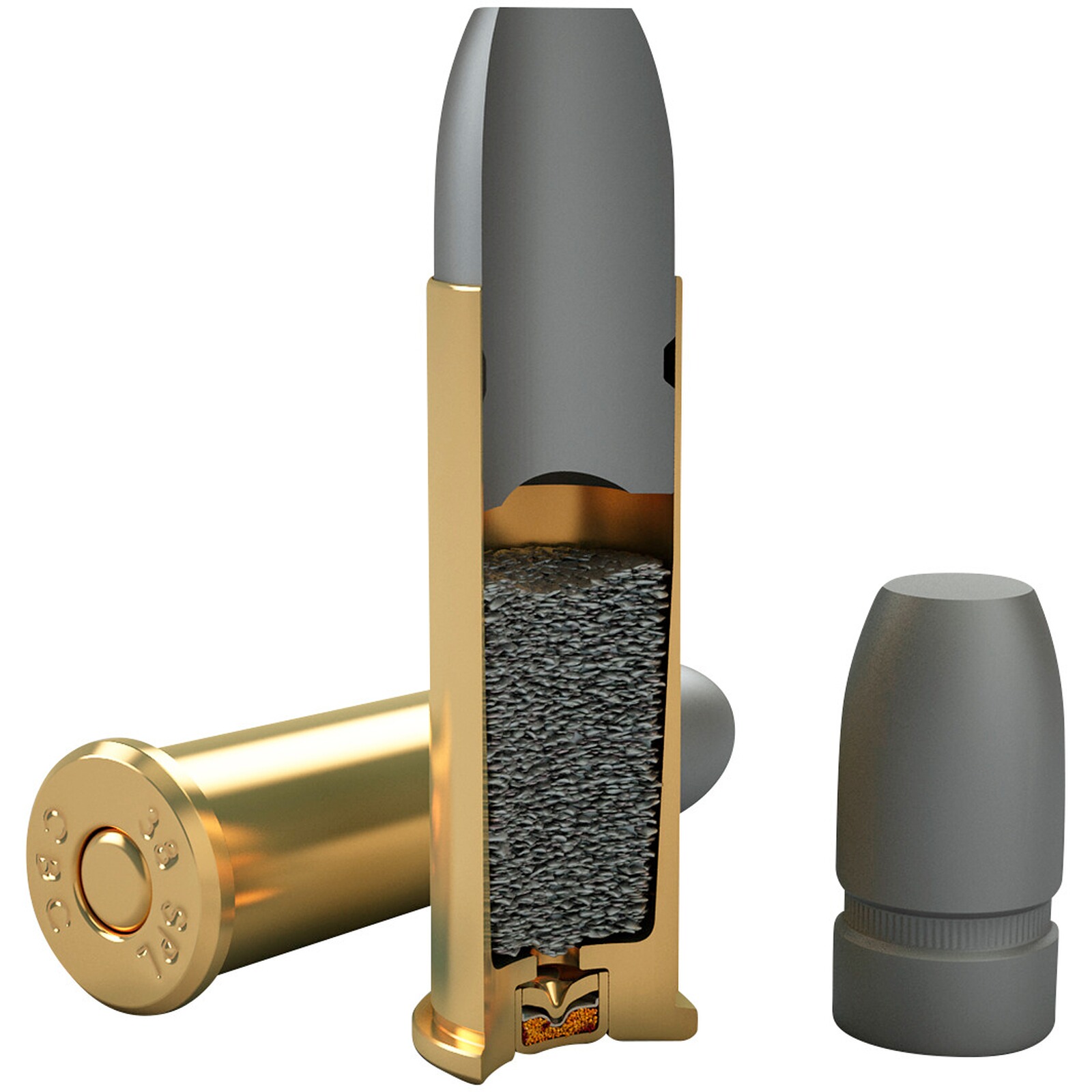 Magtech .38 Special Blei Flachkopf 10,2g/158grs., 50 Stück
