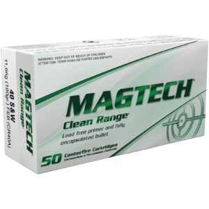 Magtech .40 S&W Clean Range FEB Flachkopf 11,7g/180grs., 50 Stück