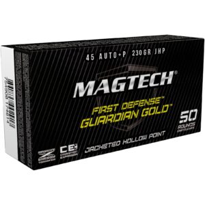 Magtech .45ACP+P Guardian Gold JHP 14,9g/230grs., 50 Stück