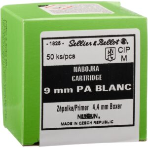 Sellier & Bellot Knallpatronen 9 mm P.A.