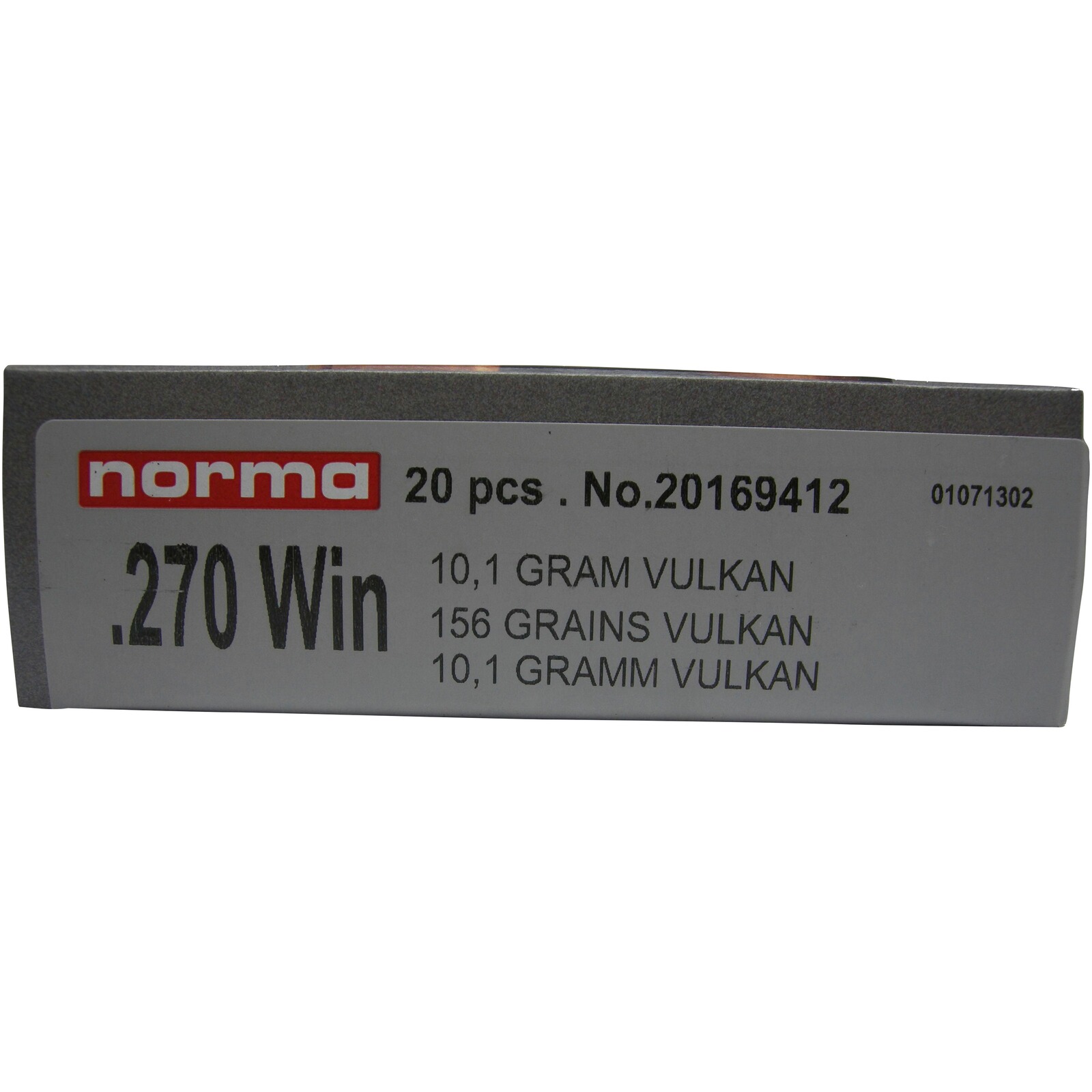 Norma .270 Win. Vulkan 10,1g/156grs., 20 Stück