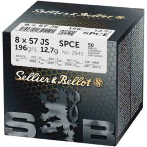Sellier & Bellot 8x57 IS Teilmantel CE 12,7g/196grs., 50 Stück