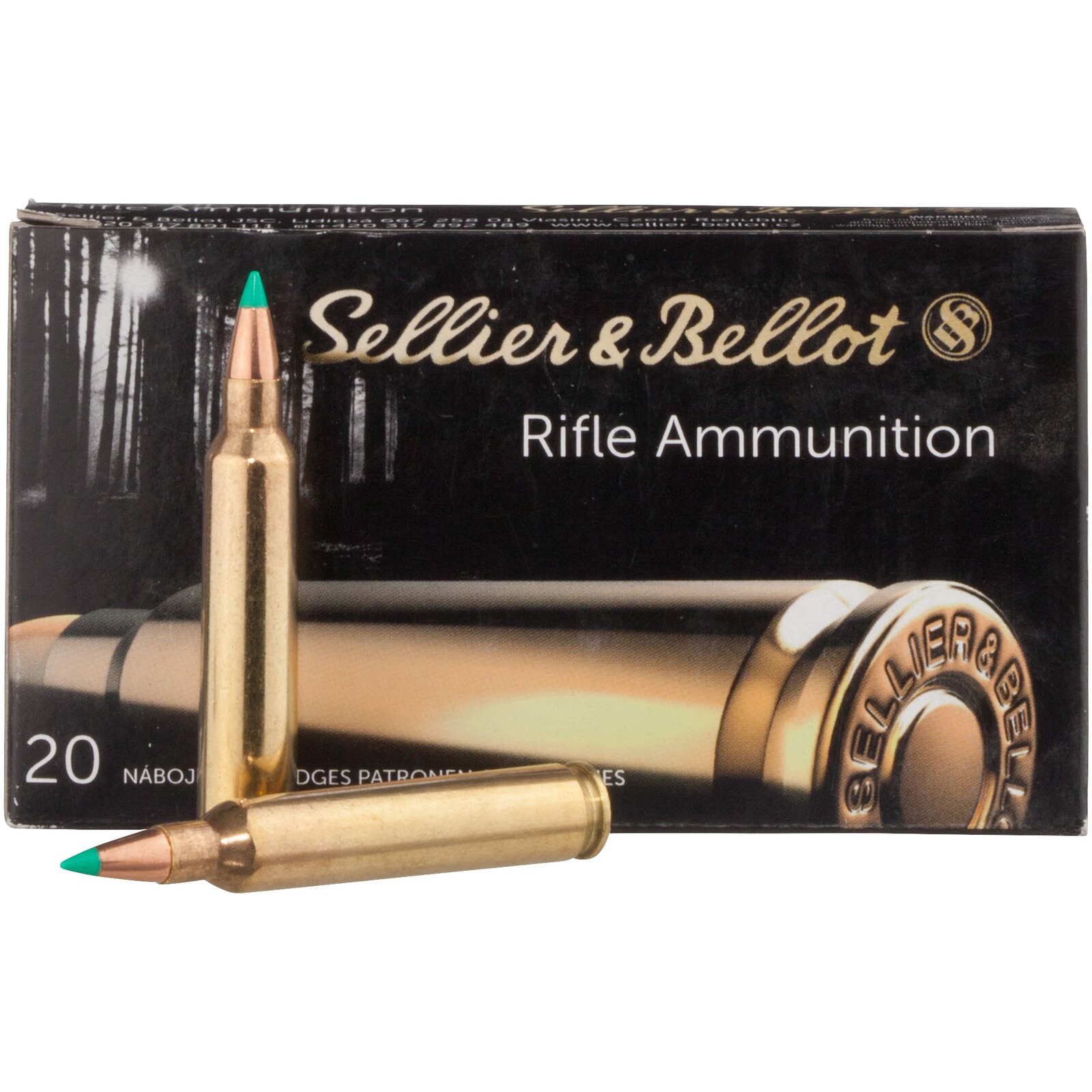 Sellier & Bellot .204 Ruger PTS TLM 2,1g/32grs., 20 Stück